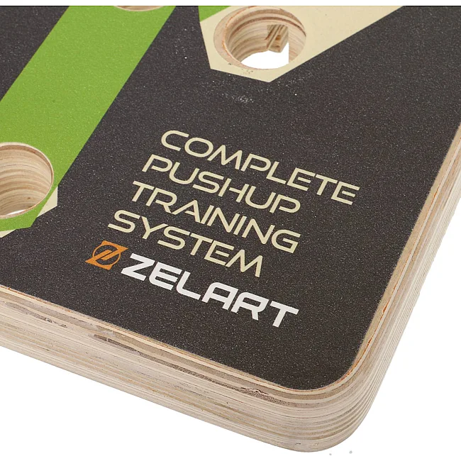 Доска для отжиманий с упорами 14в1 ZELART
 FI-9667 95x39х4см