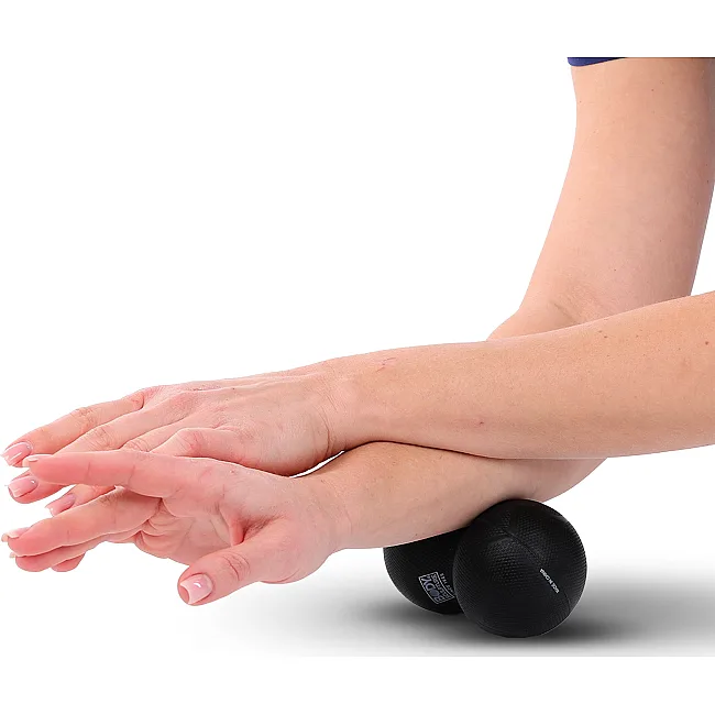 Мяч массажный двойной для МФР и самомассажа Duoball BODY SCULPTURE SXBB-0122-B ø6,5см