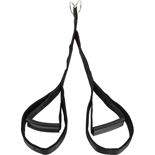 Стропа канат с ручками гибкая тяга для трицепса с двойным хватом SOFT TRICEP
 EZOUS F-10 73х5,5см
