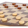 Шахматы шашки нарды 3 в 1 набор настольных игр деревянные Xinliye W7723B
 34см x 34см х 2см