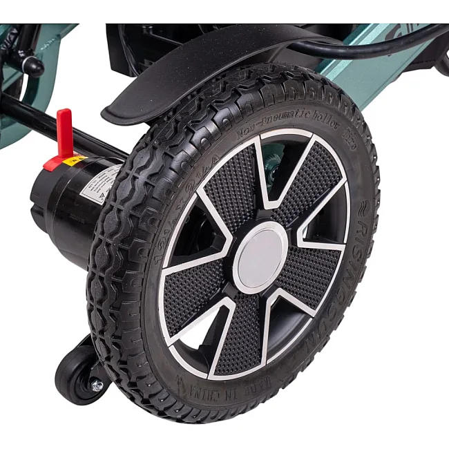 Електричний інвалідний візок inSPORTline Hawkie Evo Plus з регульованою спинкою 700 Вт