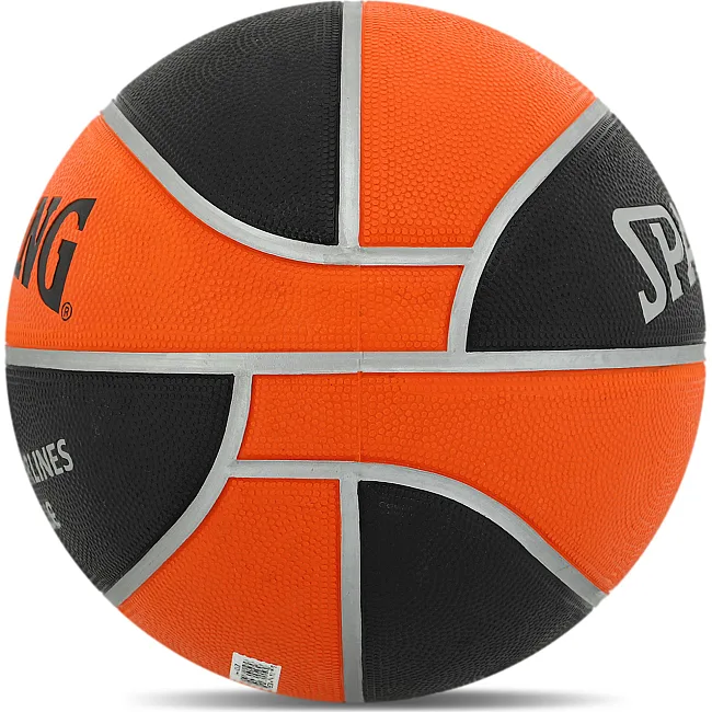 Баскетбольный мяч
 резиновый SPALDING TF 150 см
 EURO TURK 84506Z
 7 (Черный-оранжевый)