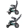 Електричний інвалідний візок inSPORTline Hawkie Evo Plus з регульованою спинкою 700 Вт