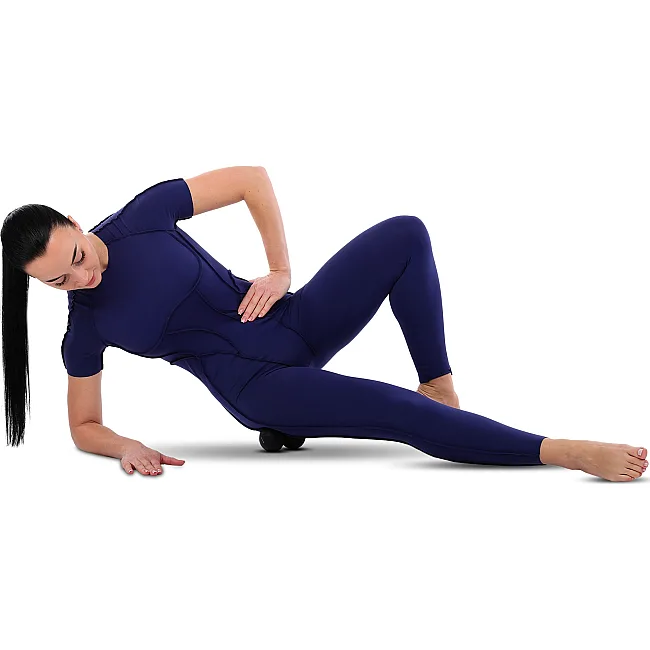 Мяч массажный двойной для МФР и самомассажа Duoball BODY SCULPTURE SXBB-0122-B ø6,5см