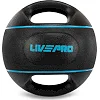 Медбол мяч медицинский двуручный с хватами LiveUp
 LP8111-4 4кг