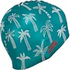 Шапочка для бассейна
 силиконовая для взрослых MADWAVE
 PALM TREE M055330 (Зеленый)