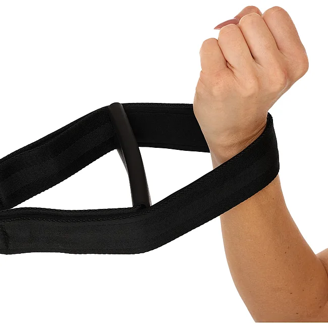 Стропа канат с ручками гибкая тяга для трицепса с двойным хватом SOFT TRICEP
 EZOUS F-10 73х5,5см