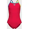 Купальник закрытый для девочек Arena SWIMSUIT LIGHT DROP SOLID красный