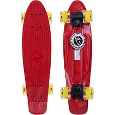 Пенни борд Penny Board круизер пластиковый со светящимися колесами 22" FISH SK-405-15