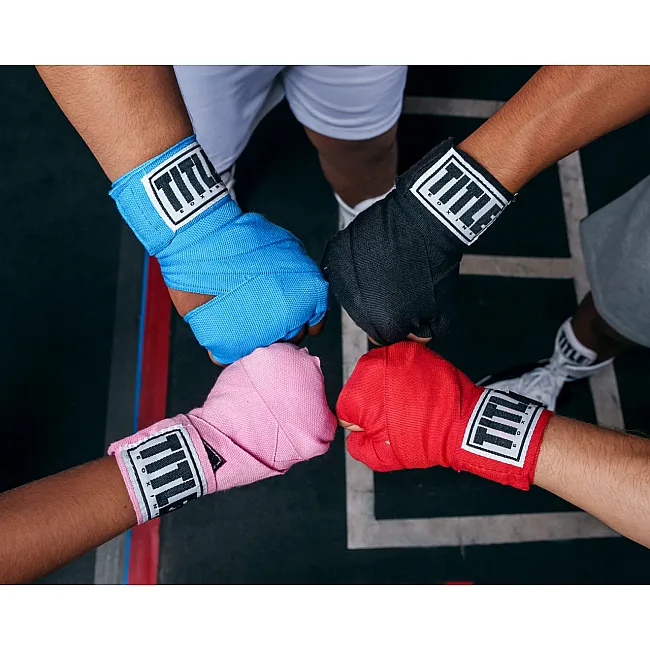 Бинти для боксу TITLE Boxing Advanced Semi-Elastic Assorted (10 Pair)