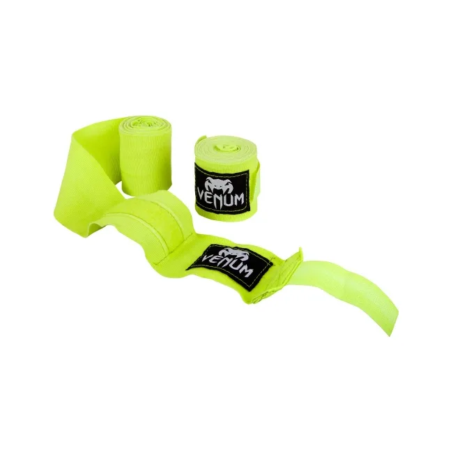 Боксерские бинты Venum Boxing Handwraps - 2.5m Neo Yellow