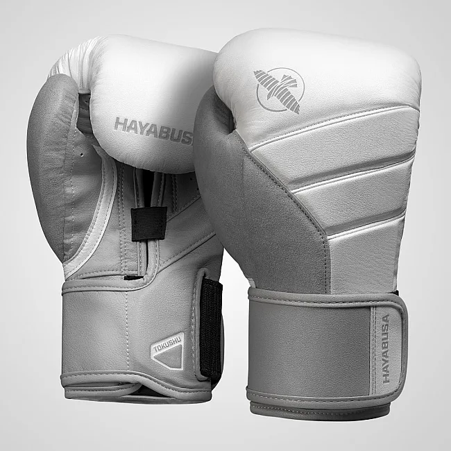 Перчатки для бокса Hayabusa T3 White Grey