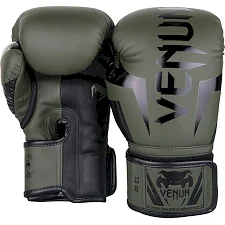Боксерські рукавиці Venum Elite Khaki Black
