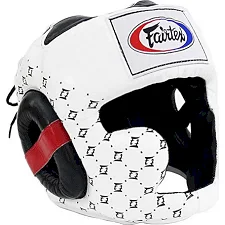Боксерський шолом Fairtex HG10 Super Sparing White
