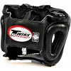 Боксерский шлем с металлическим каркасом TWINS Cage Head Gear- Premium Leather w/ Nose and Cheek Guard HGL9