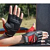 Фитнес перчатки POWER SYSTEM PS-2500 Power Plus Black/Red