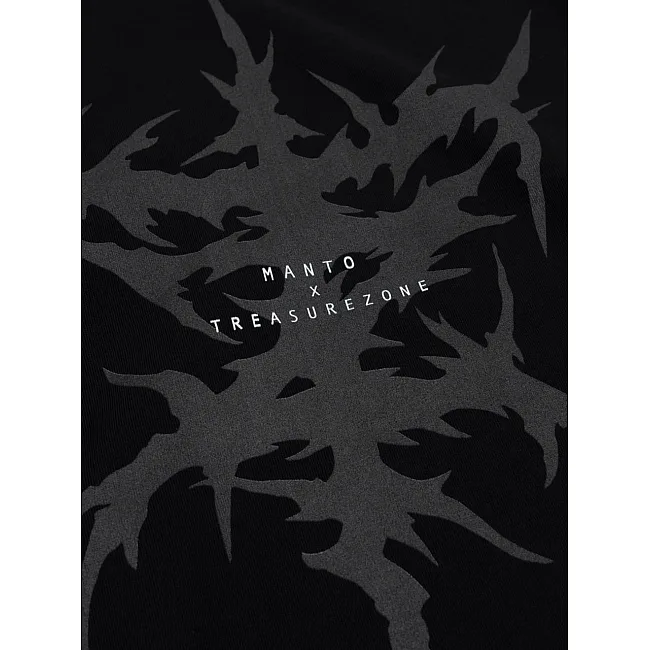 Футболка мужская MANTO TREASURE ZONE OVERSIZE black