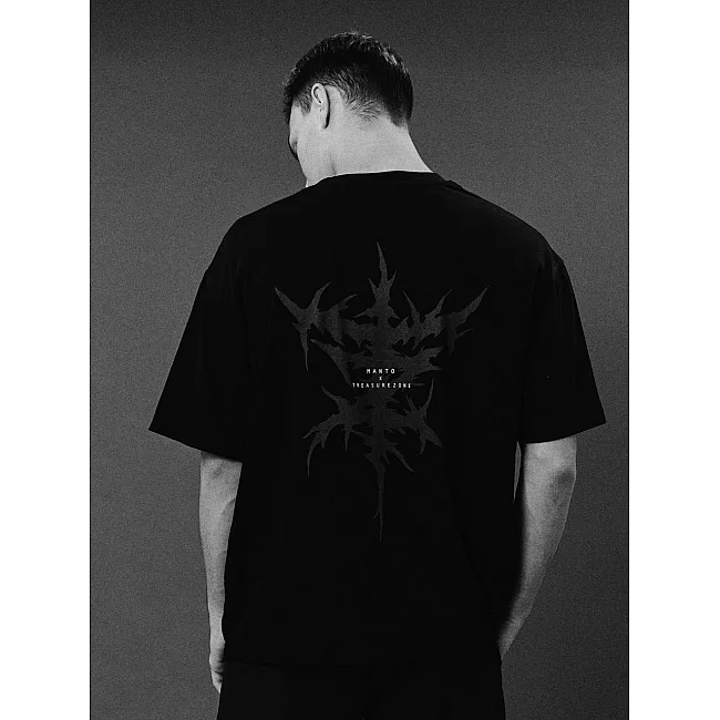 Футболка мужская MANTO TREASURE ZONE OVERSIZE black