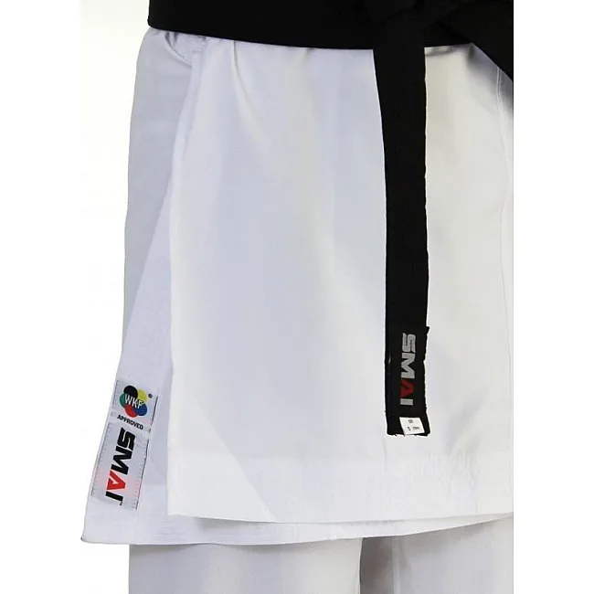Кимоно для карате Smai Jin Kumite Gi с лицензией WKF (белые полосы на плечах)