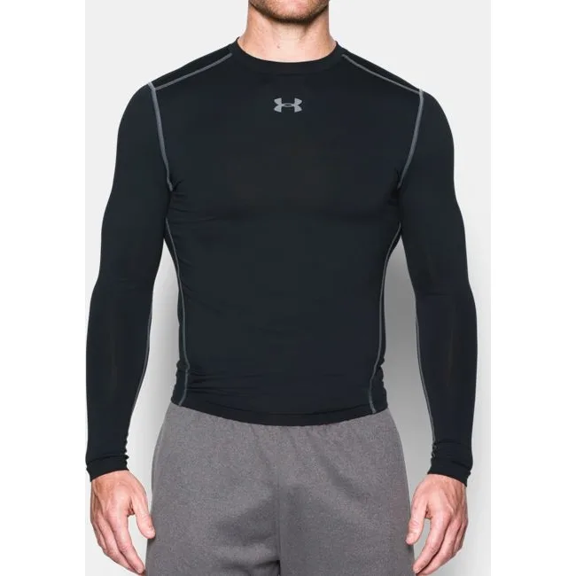 Компрессионная футболка Under Armour ColdGear® Armour Compression Crew Long Sleeve Black