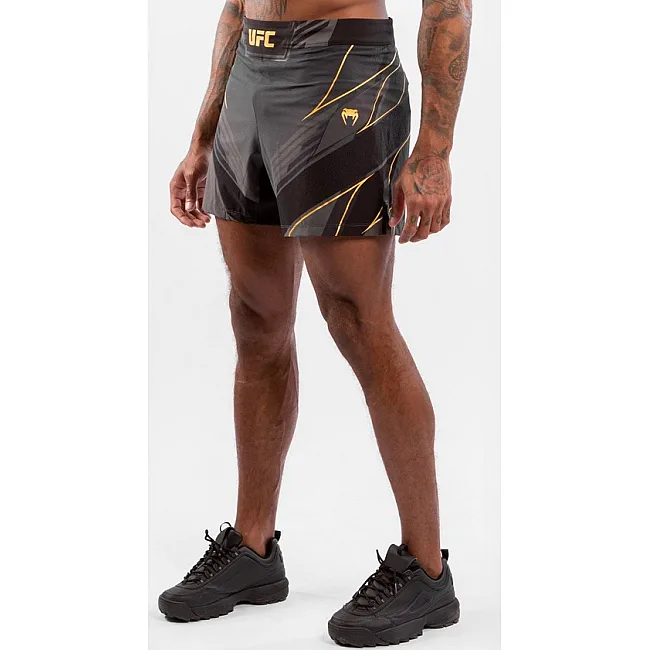Легкі шорти для ММА VENUM Authentic UFC FightNight Black Gold