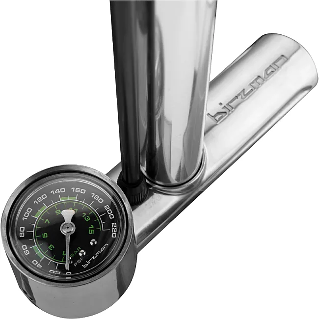 Насос для велосипеда BIRZMAN Tiny Tanker with Helix (Presta / Schrader / Dunlop) Напольный