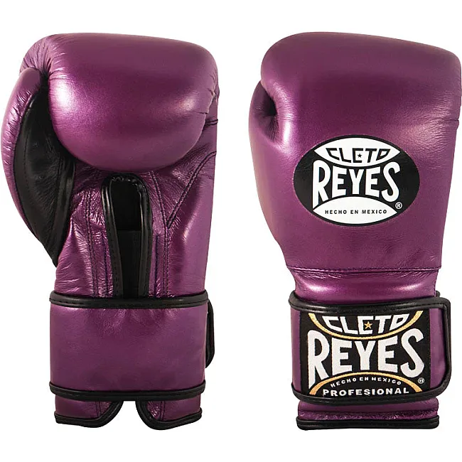 Рукавички для боксу CLETO REYES Leather Contact Cl ure Purple
