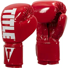 Перчатки для бокса эластичные TITLE Boxing Inferno Intensity Red White
