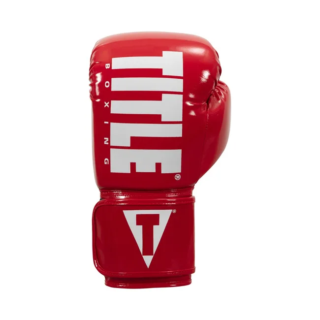 Рукавиці для боксу еластичні TITLE Boxing Inferno Intensity Red White