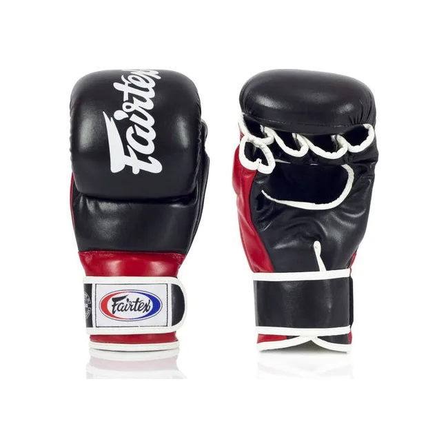 Перчатки для ММА FAIRTEX FGV18 Super Black Red