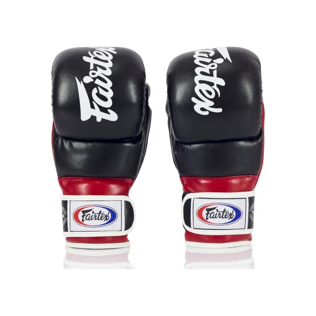 Перчатки для ММА FAIRTEX FGV18 Super Black Red