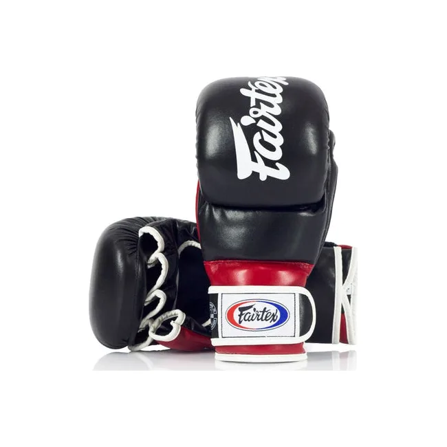 Перчатки для ММА FAIRTEX FGV18 Super Black Red