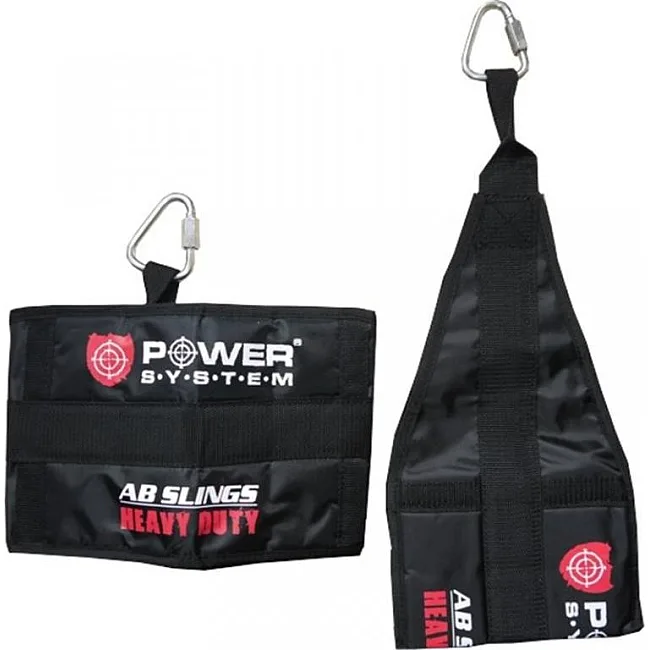 Петли подвесные (петли Береша) POWER SYSTEM PS-4038 Ab Slings Black