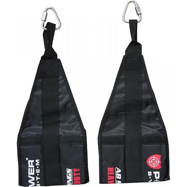 Петли подвесные (петли Береша) POWER SYSTEM PS-4038 Ab Slings Black