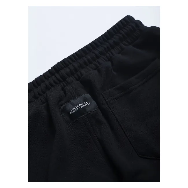 Шорты MANTO Cotton Varsity Black