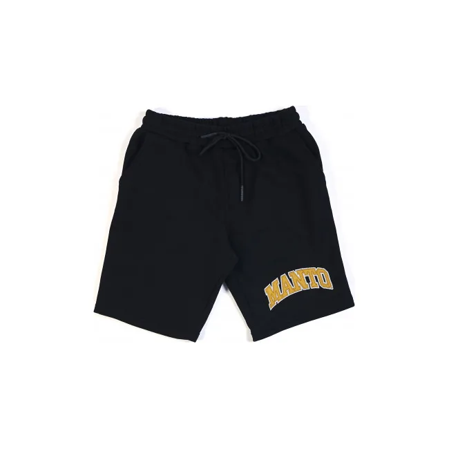 Шорты MANTO Cotton Varsity Black