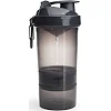 Спортивный шейкер SMARTSHAKE Original2GO 600мл Dark Gray