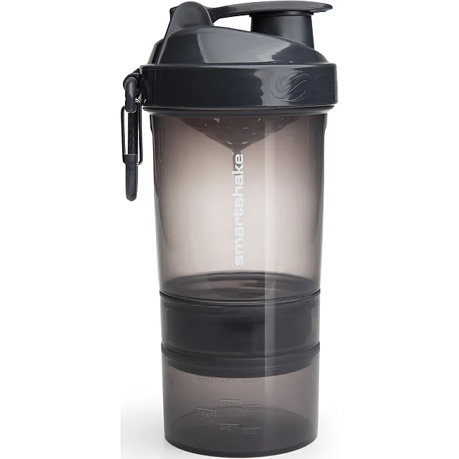 Спортивный шейкер SMARTSHAKE Original2GO 600мл Dark Gray