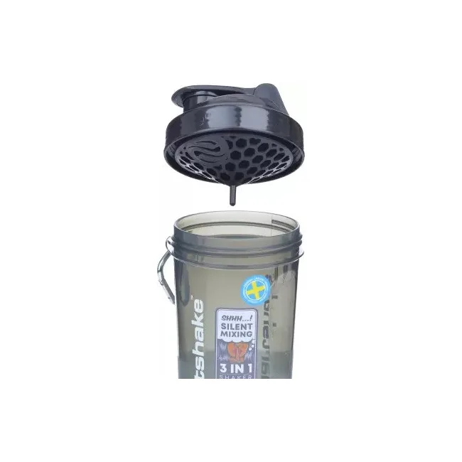 Спортивный шейкер SMARTSHAKE Original2GO 600мл Dark Gray