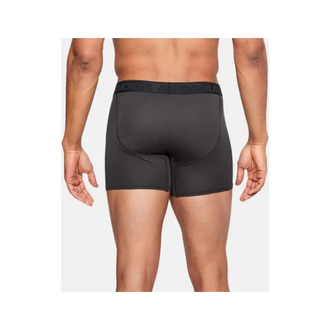 Труси чоловічі Under Armour Microthread 6 Boxerjock Charcoal