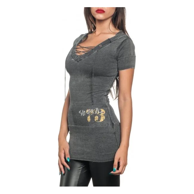 Туника с капюшеном Sinful by Affliction Triumph Sweater