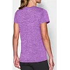 Женская футболка Under Armour Womens V-Neck -Twist Logo Mega Magenta