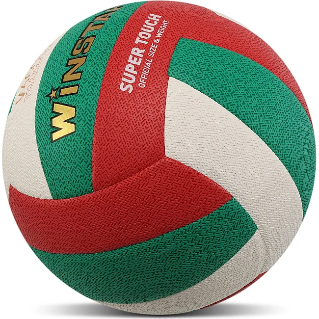 Волейбольный мяч WINSTAR VB-00034 (Белый-красный-зеленый)