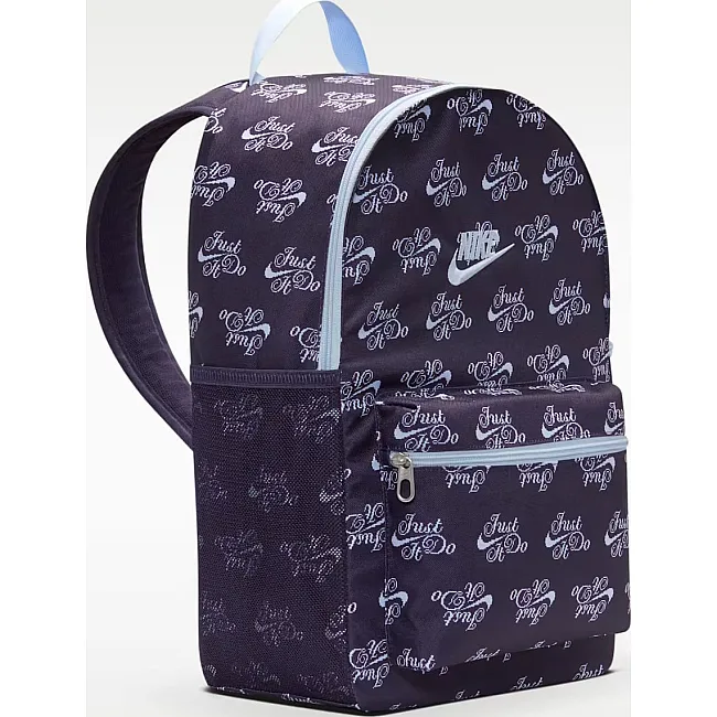 Рюкзак NIKE NK HERTGE BPK 2.0-ACC PRT SU26 23L фіолетовий (для дітей) 30,5 x 43 x 15 см
