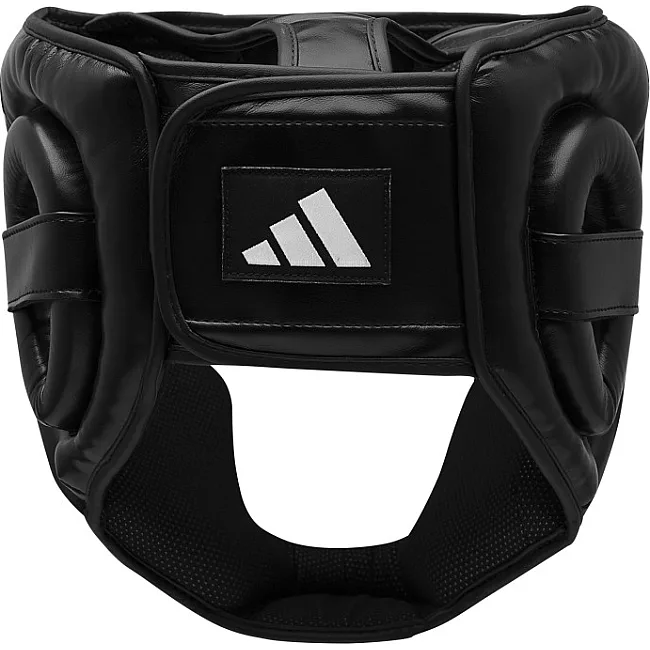 Боксерський шолом Adidas Response Standart (чорний-білий) adiBHG023