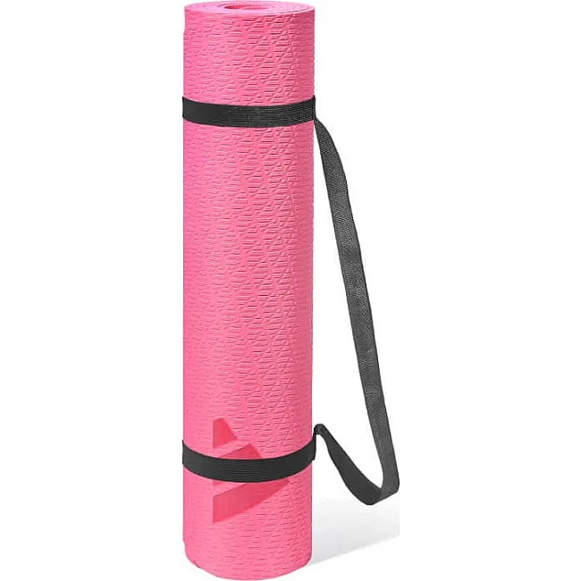 Коврик для йоги ADIDAS Yoga Mat розовый 183 х 61 х 0,6 см