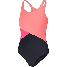 Купальник для девочек Aqua Speed Swimsuit POLA 62966 лососевый, черный (для детей)