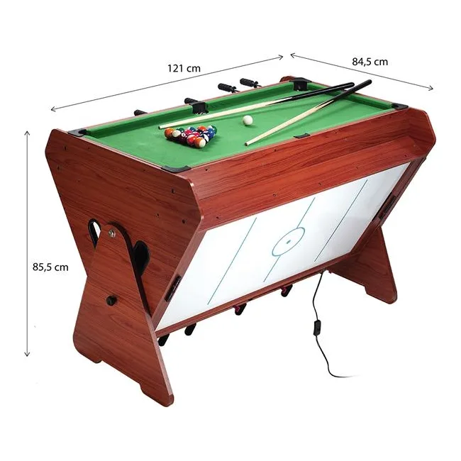 Стол игровой 3в1 NILS SDG SET, 121 х 84,5 х 85,5 см
