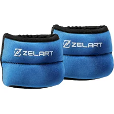 Обтяжувачі-браслети для рук ZELART FI-6221-2 2x1кг (Темно-синій)