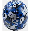 Шапка для плавания Arena PRINT JR синий, белый, черный (для детей) One Size